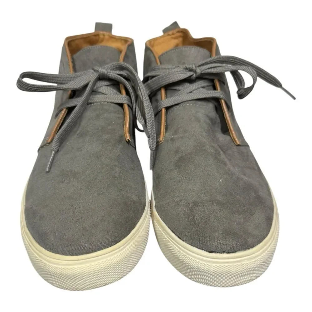 GAP Men's Boulder Grey Chukka Suede Boots Shoes Sneakers 8